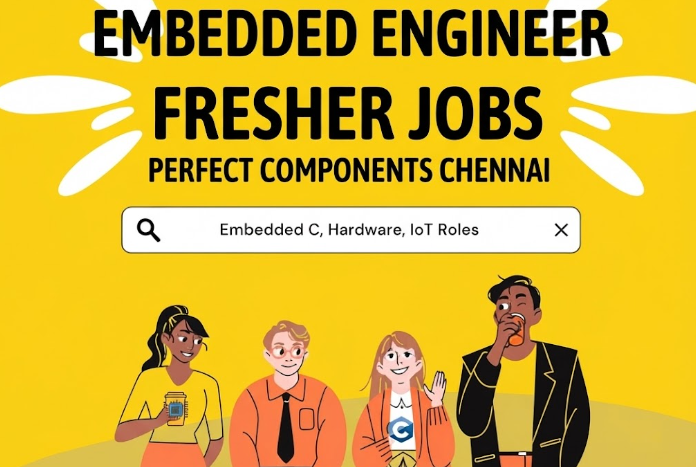 Embedded Engineer Fresher Jobs – Perfect Components Chennai, freshers Jobs, Non Voice BPO Jobs, IT Jobs For Freshers, Entry Level Jobs, Customer Support Jobs, Immediate Hiring, Non Voice Process Jobs, IT Fresher Openings, Work From Home Jobs, Night Shift Jobs
