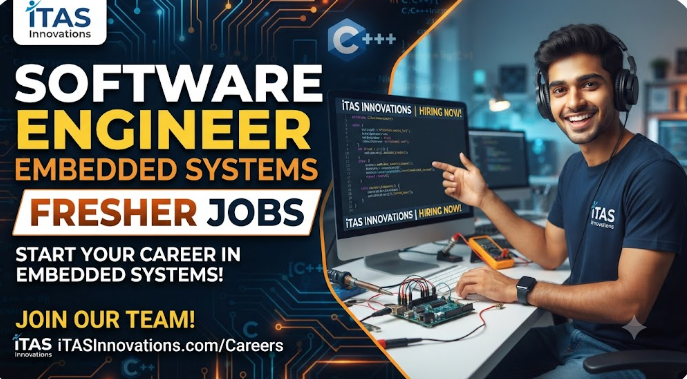 Software Engineer – Embedded Systems Fresher Jobs – iTAS Innovations, freshers Jobs, Non Voice BPO Jobs, IT Jobs For Freshers, Entry Level Jobs, Customer Support Jobs, Immediate Hiring, Non Voice Process Jobs, IT Fresher Openings, Work From Home Jobs, Night Shift Jobs